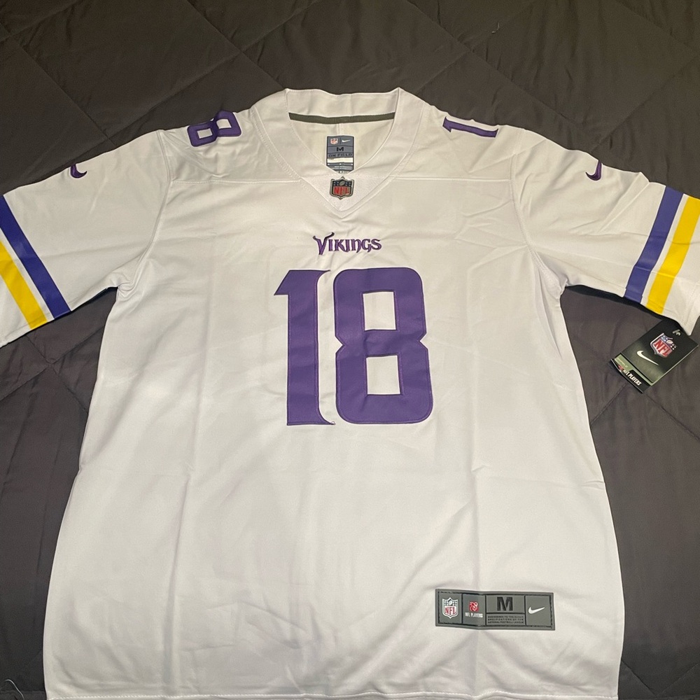 NFL White and Gray Jersey by Nike